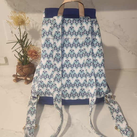 Vineyard Vines Royal Ocean Blue EUC Backpack - Picture 11 of 12